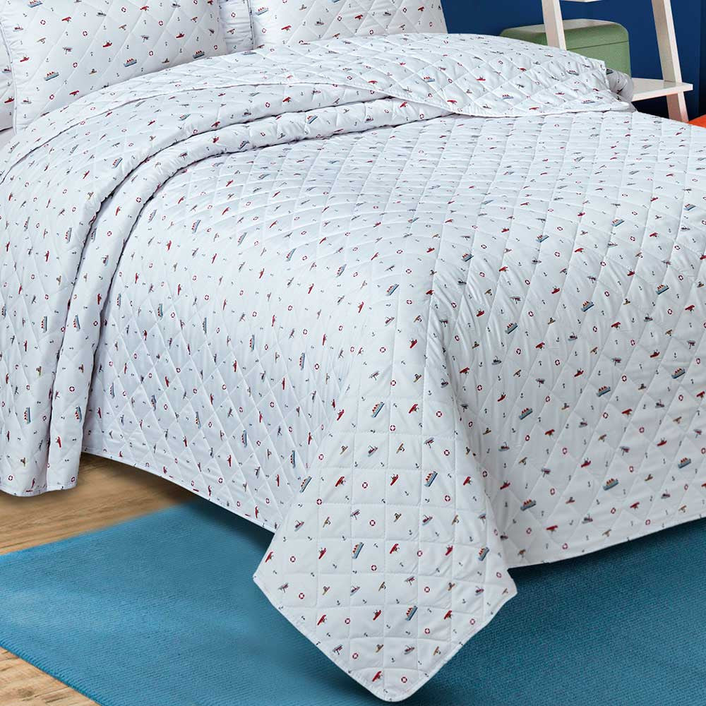 Colcha bouti Little Ships