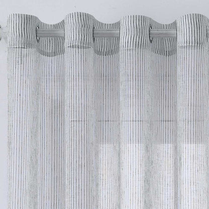 Cortina Raya David gris perla