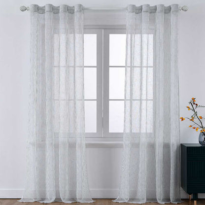 Cortina Raya David gris perla