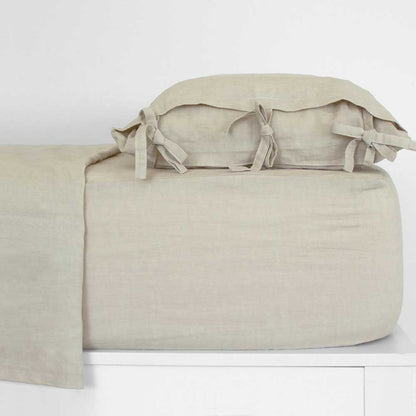 Set di lenzuola in lino, tintura