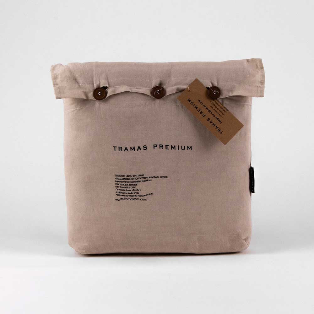 Set di lenzuola in lino, tintura