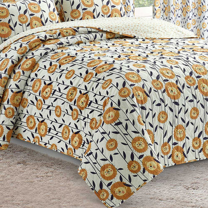 Colcha Ilse laranja bouti