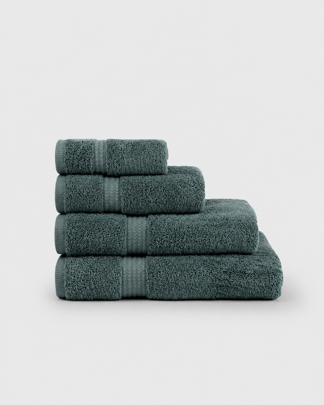 Toalha de banho verde menta de 700g