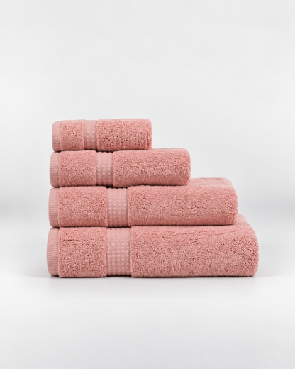 Serviette de bain rose Keike 700 g