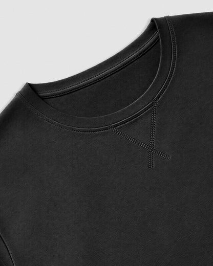 Pijama largo de algodón cuadro sogno gris