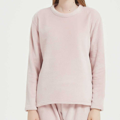 Pijama terciopelo rosa palo