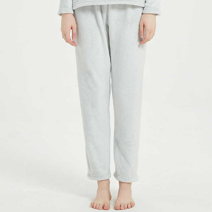 Pijama terciopelo perla