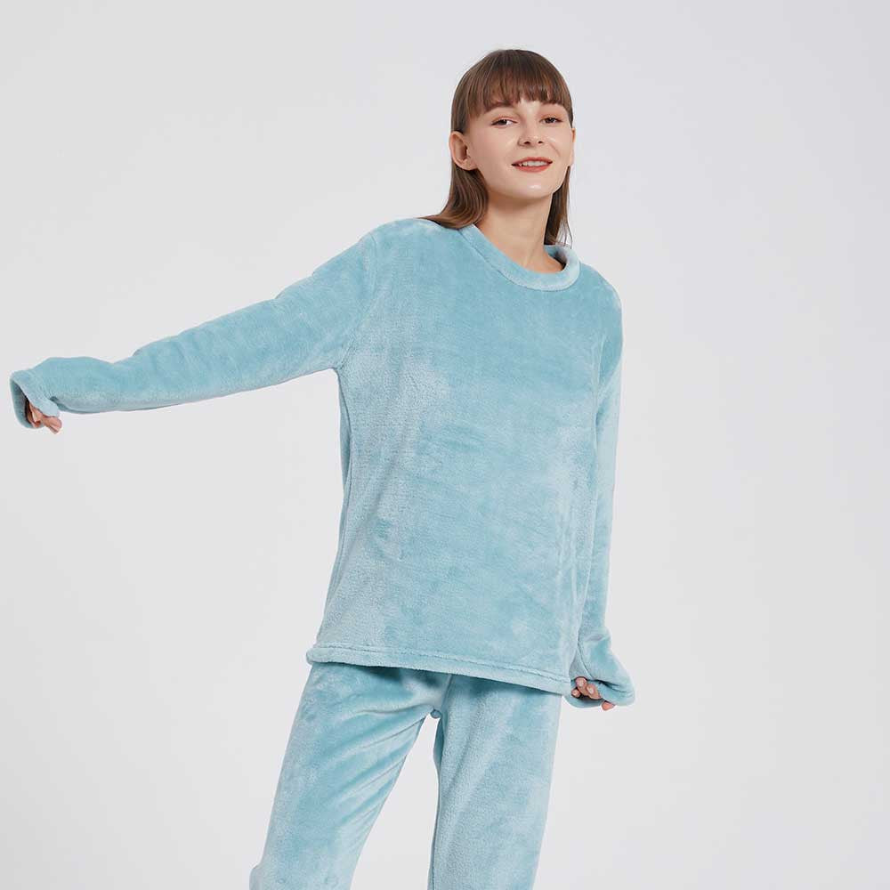 Pijama terciopelo verde tiffany