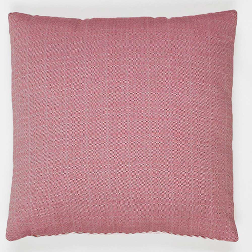 CUSCINO MADRAS JACQUARD 02 ROSA
