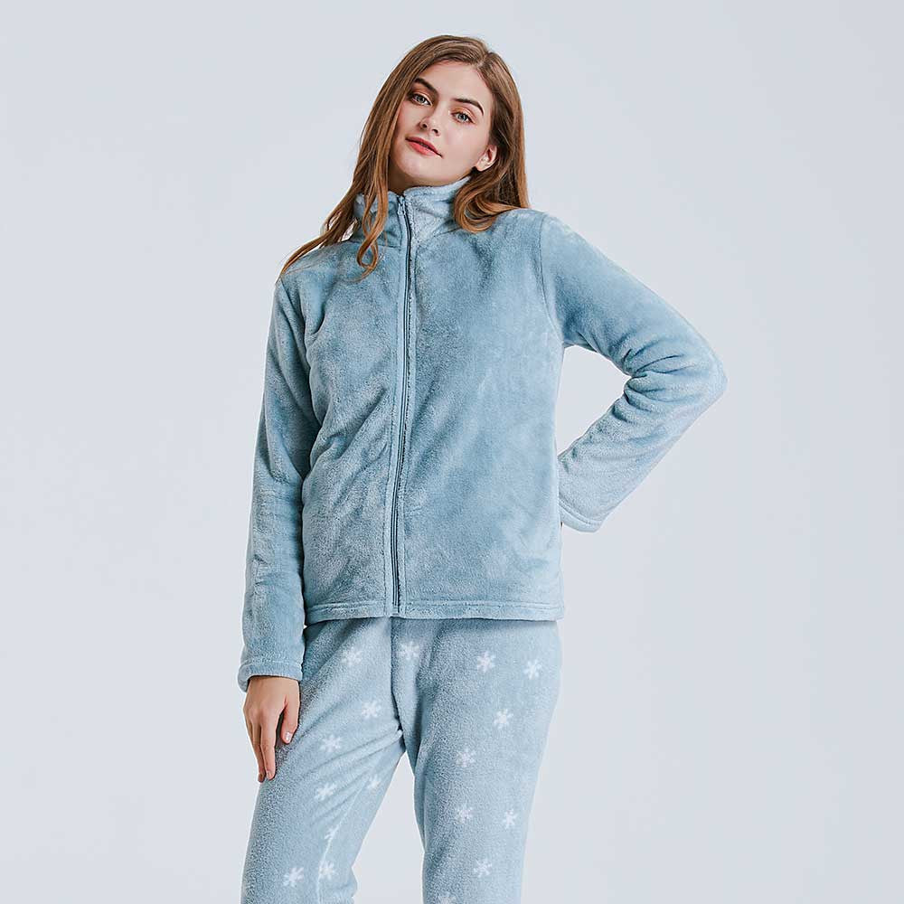 Sudadera terciopelo verde tiffany