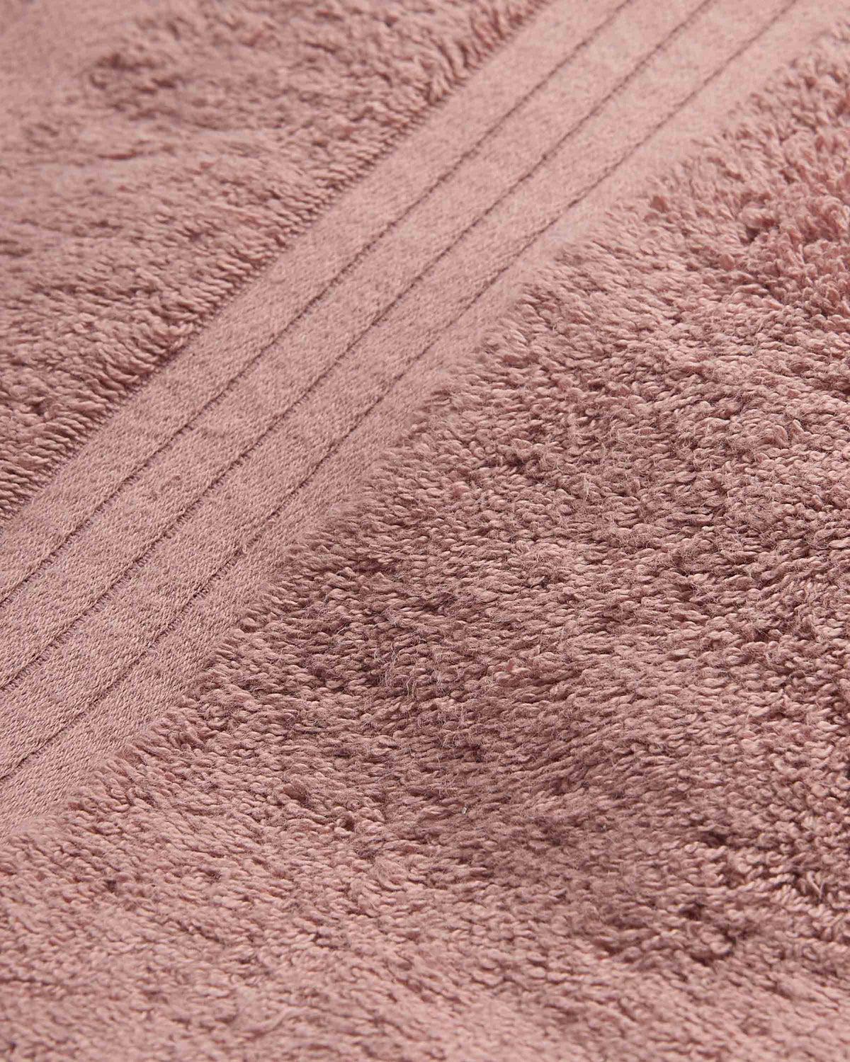 Tovallola de bany 700gr sanefa ratlles rosa keike