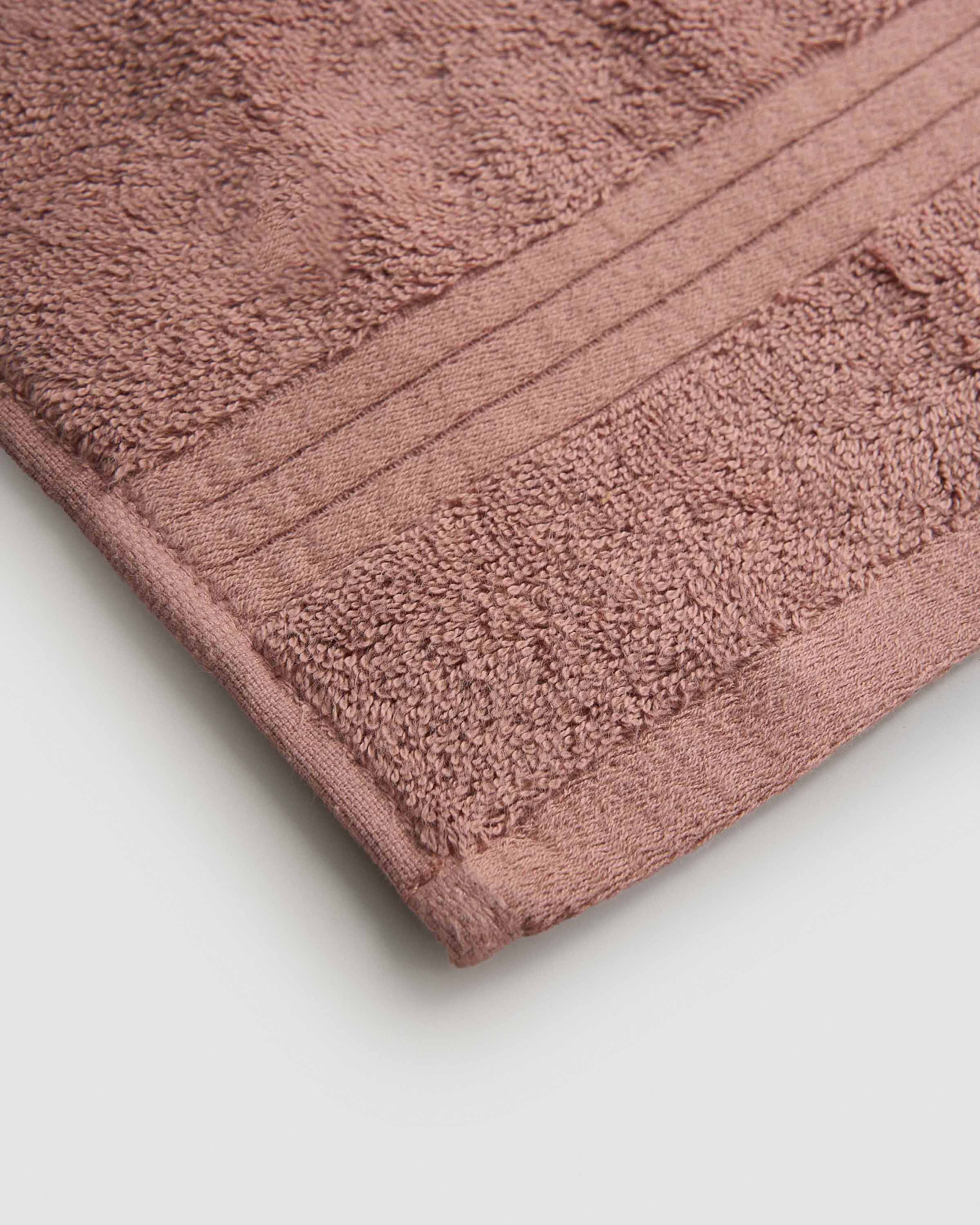 Tovallola de bany 700gr sanefa ratlles rosa keike