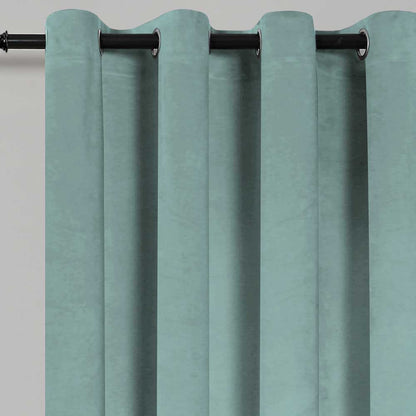 Cortina New terciopelo Verde Tiffany