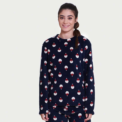 Pijama coral de Papai Noel