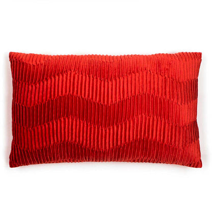 Almofada quadrada Traza nova, em veludo liso, 50x50 cm - capa + enchimento