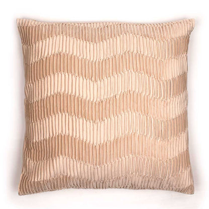 Almofada quadrada Traza nova, em veludo liso, 50x50 cm - capa + enchimento