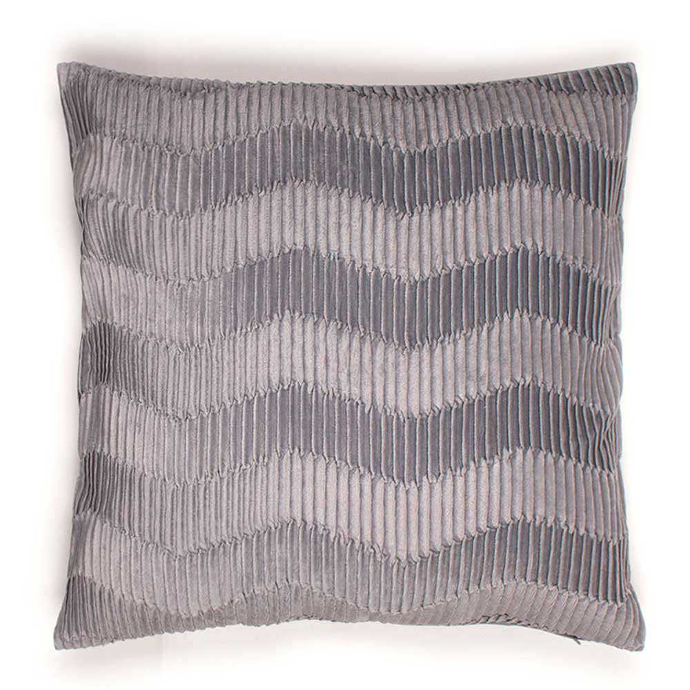 Almofada quadrada Traza nova, em veludo liso, 50x50 cm - capa + enchimento