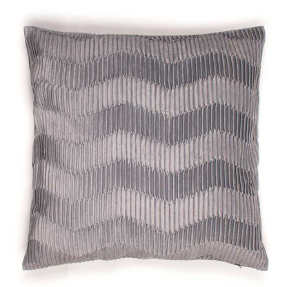 Almofada quadrada Traza nova, em veludo liso, 50x50 cm - capa + enchimento