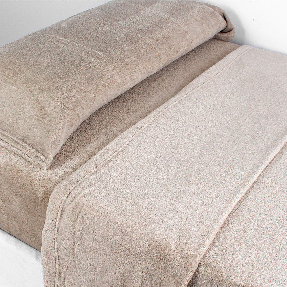 Juego de sábanas coralina lisas