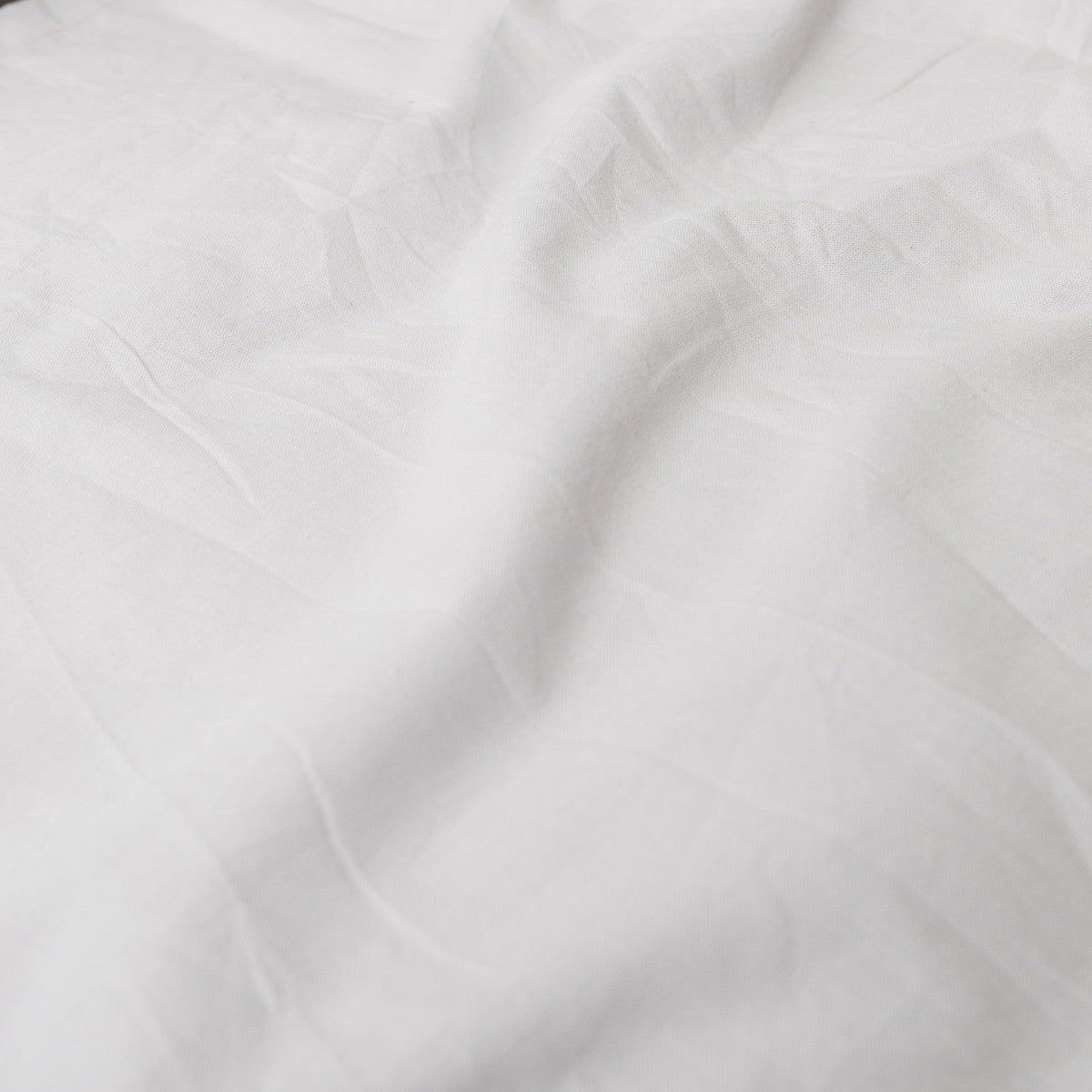 Organic cotton duvet cover, gray.