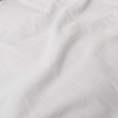 Organic cotton duvet cover, gray.