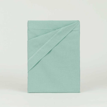 Juego de sábanas algodón verde tiffany