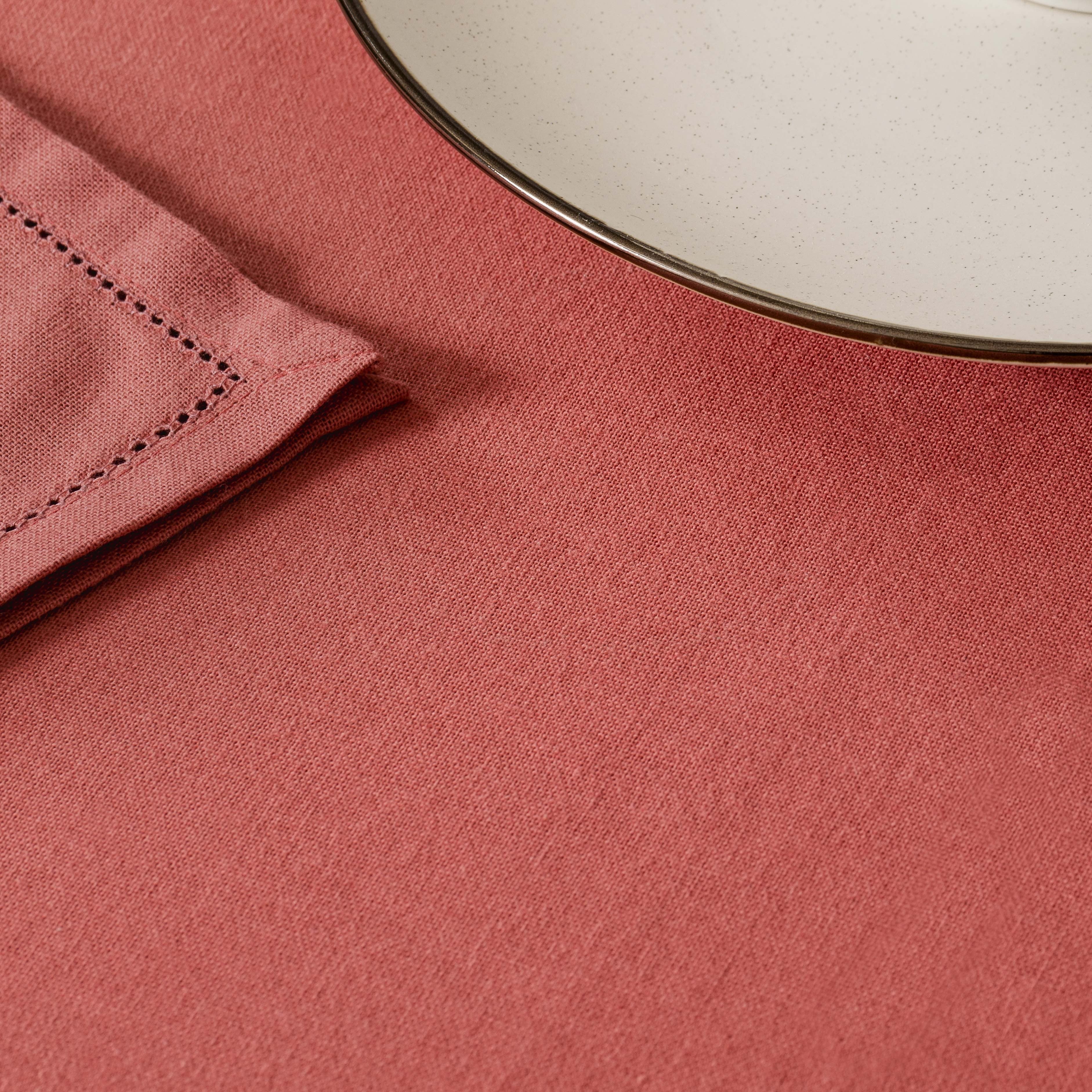 Toalha de mesa em algodão orgânico, estampa de azulejos