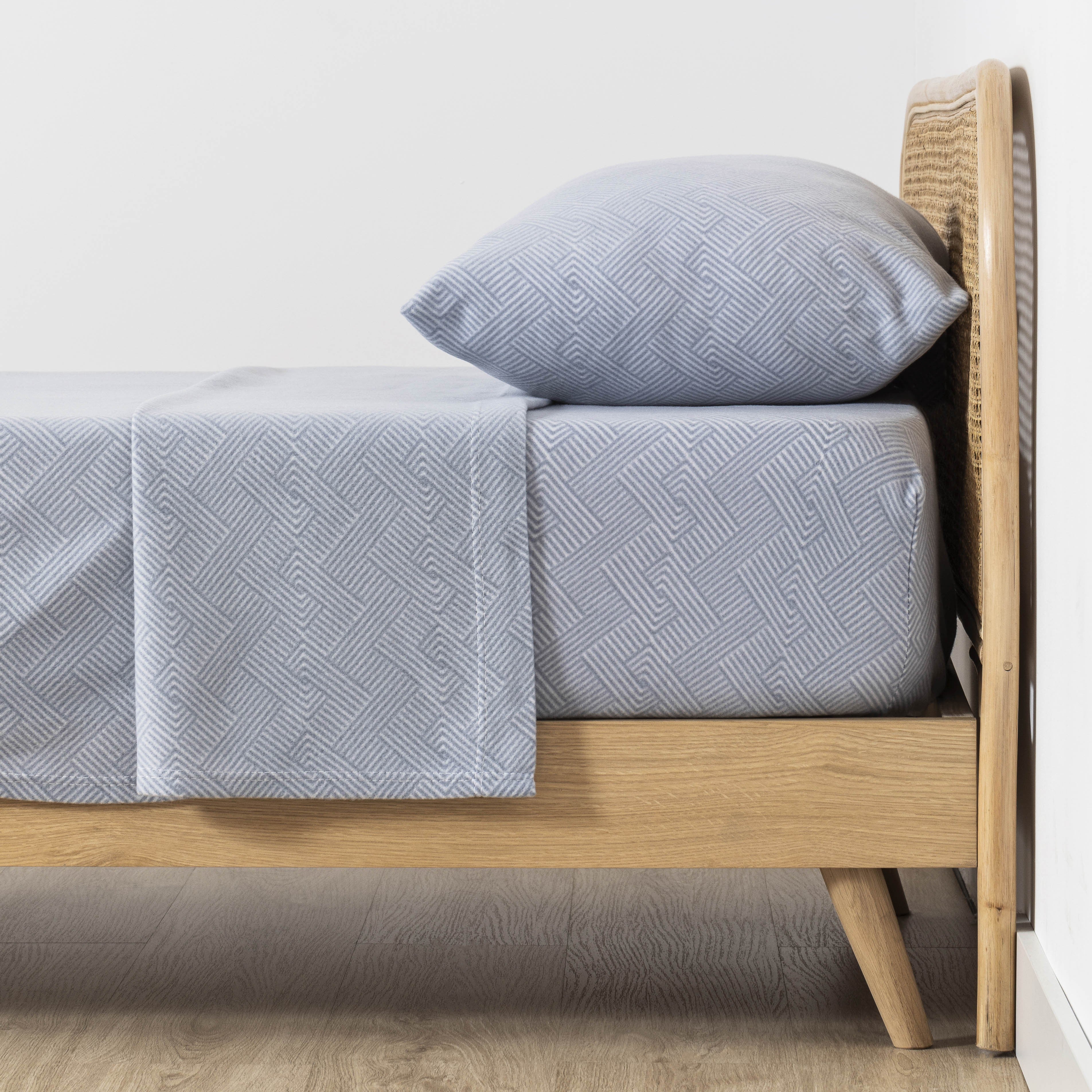 Jogo de lençóis térmicos Oscar azul índigo