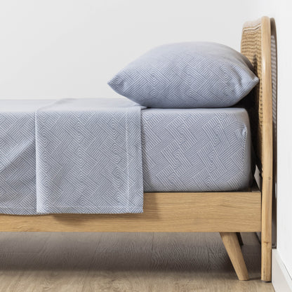 Jogo de lençóis térmicos Oscar azul índigo