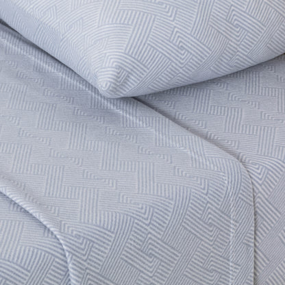 Jogo de lençóis térmicos Oscar azul índigo