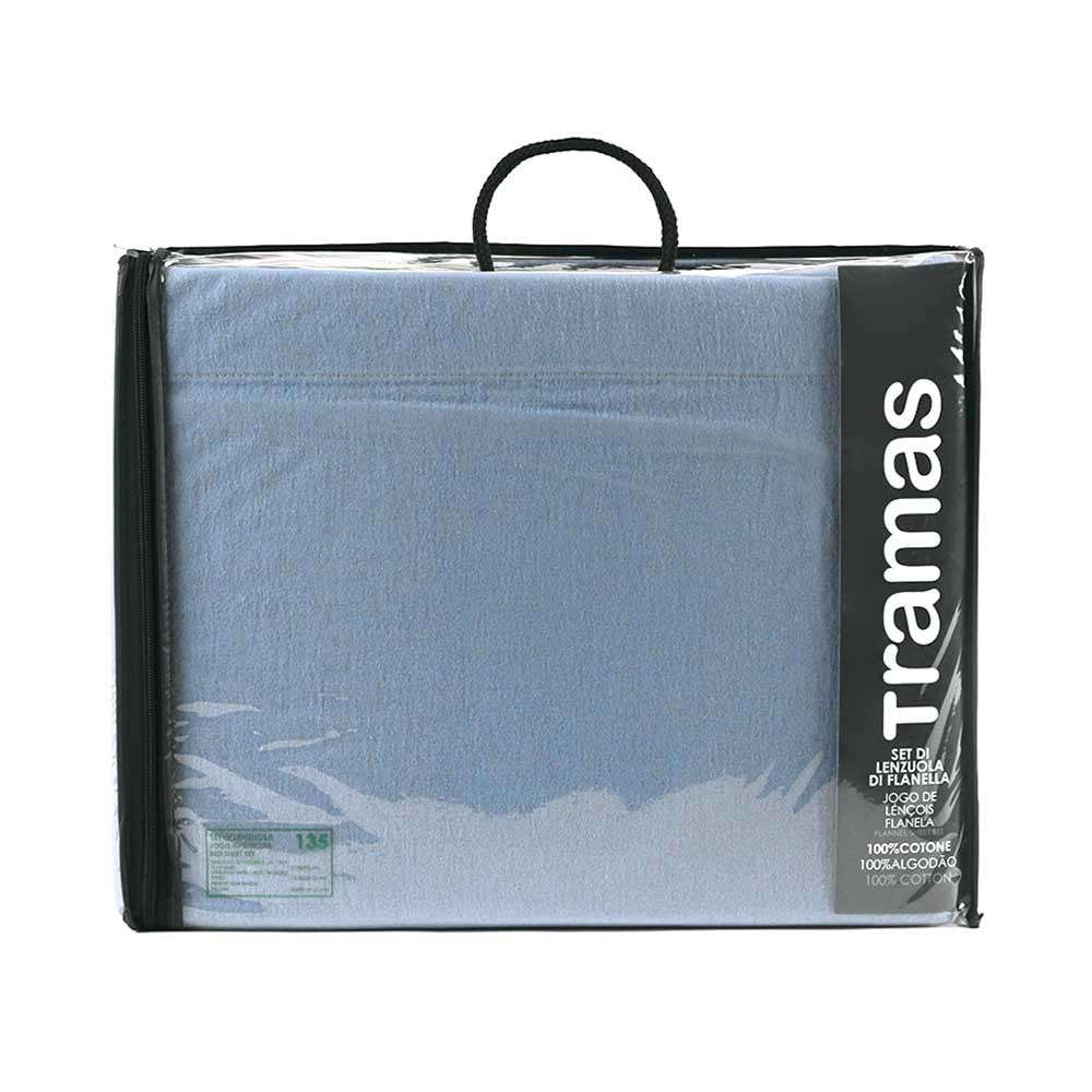 Jogo de lençóis Flanela lisos