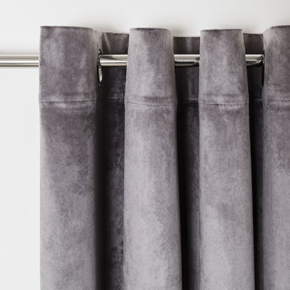 Cortina New terciopelo Gris Marengo