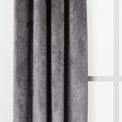 Cortina New terciopelo Gris Marengo