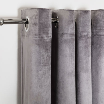 Cortina New terciopelo Gris Marengo