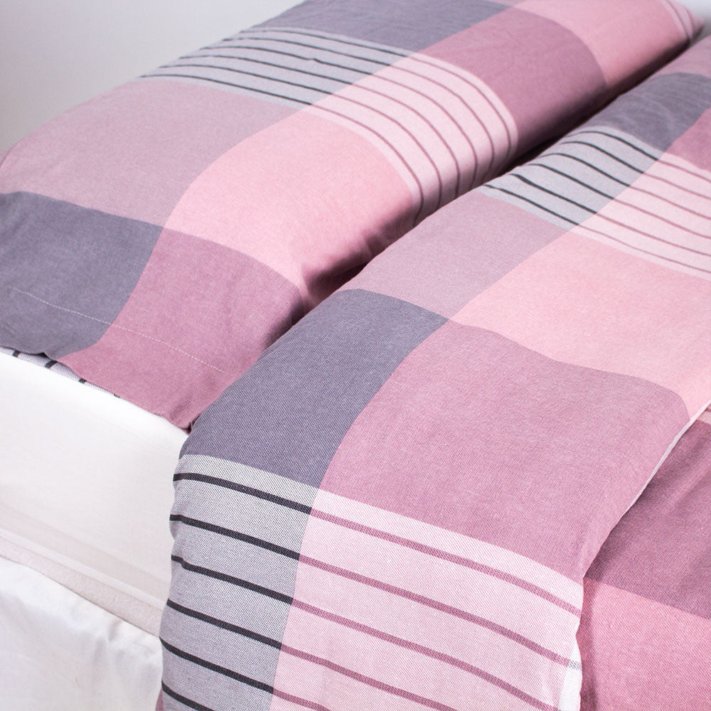 COPRIPIUMINO IN FLANELLA A QUADRI VANESA