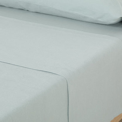 SET LENZUOLA IN FLANELLA SOLIDA