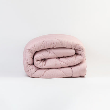 PIUMINO TINTA UNITA EFFETTO CONSUMATO