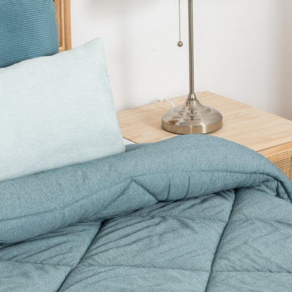 PIUMINO TINTA UNITA EFFETTO CONSUMATO