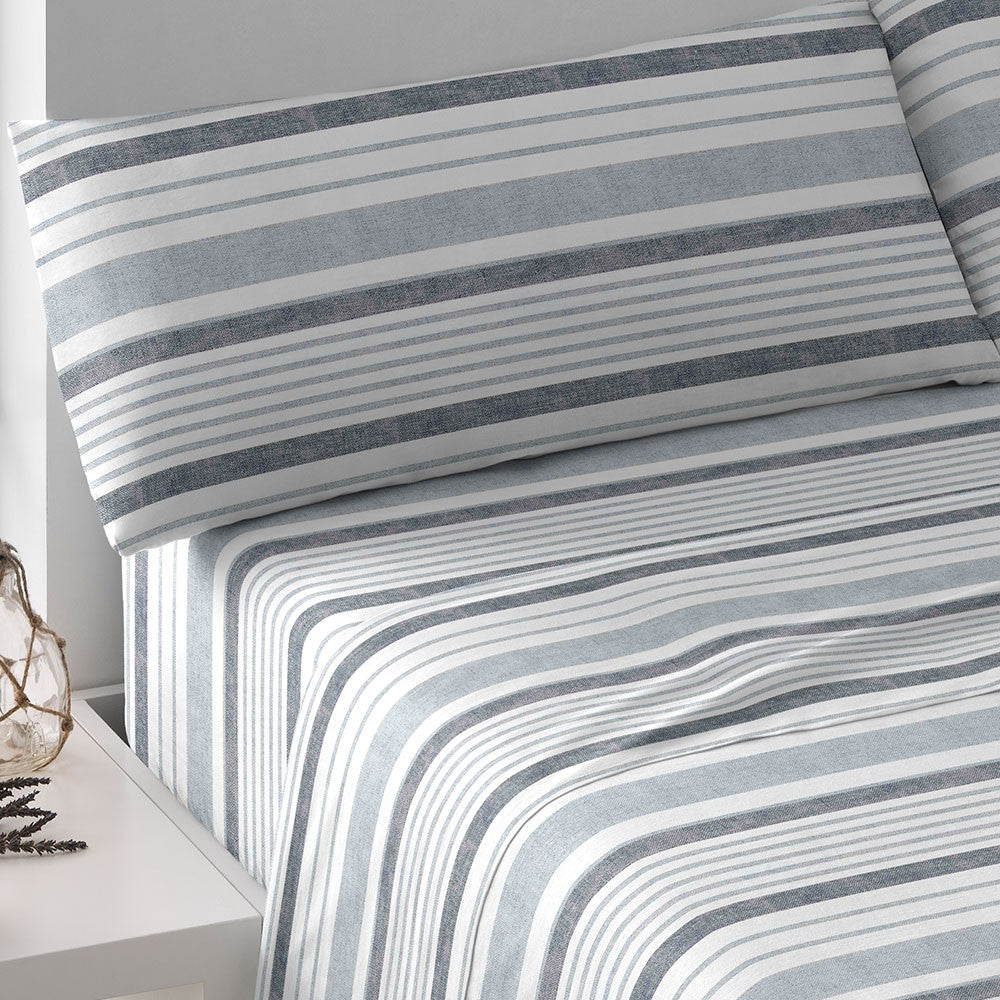 Set di lenzuola in cotone raya bonnie verde francese