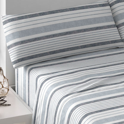 Set di lenzuola in cotone raya bonnie verde francese