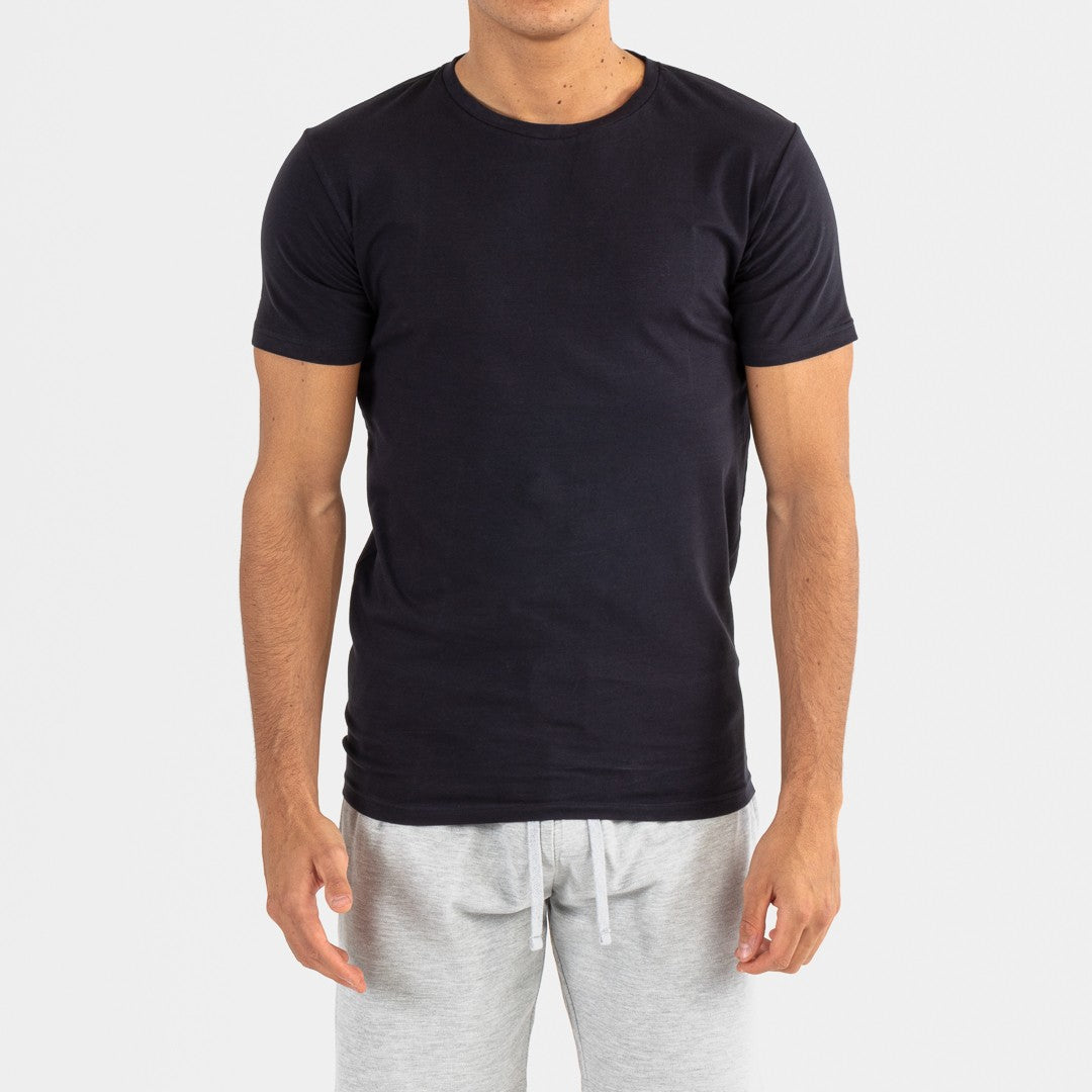 Conjunto deportivo corto hombre marino - gris