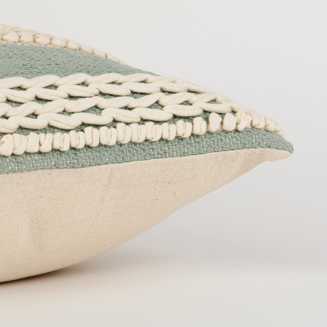 Cojín rectangular algodón 30x50 Domus - funda + relleno