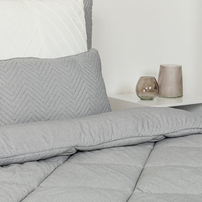 PIUMINO TINTA UNITA EFFETTO CONSUMATO