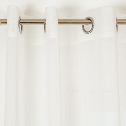 TENDA CON OCCHIELLI A STRISCE ORIZZONTALI CARMONA