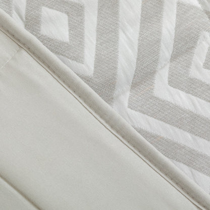 Colcha jacquard chenilla Feria perla - 120 gr