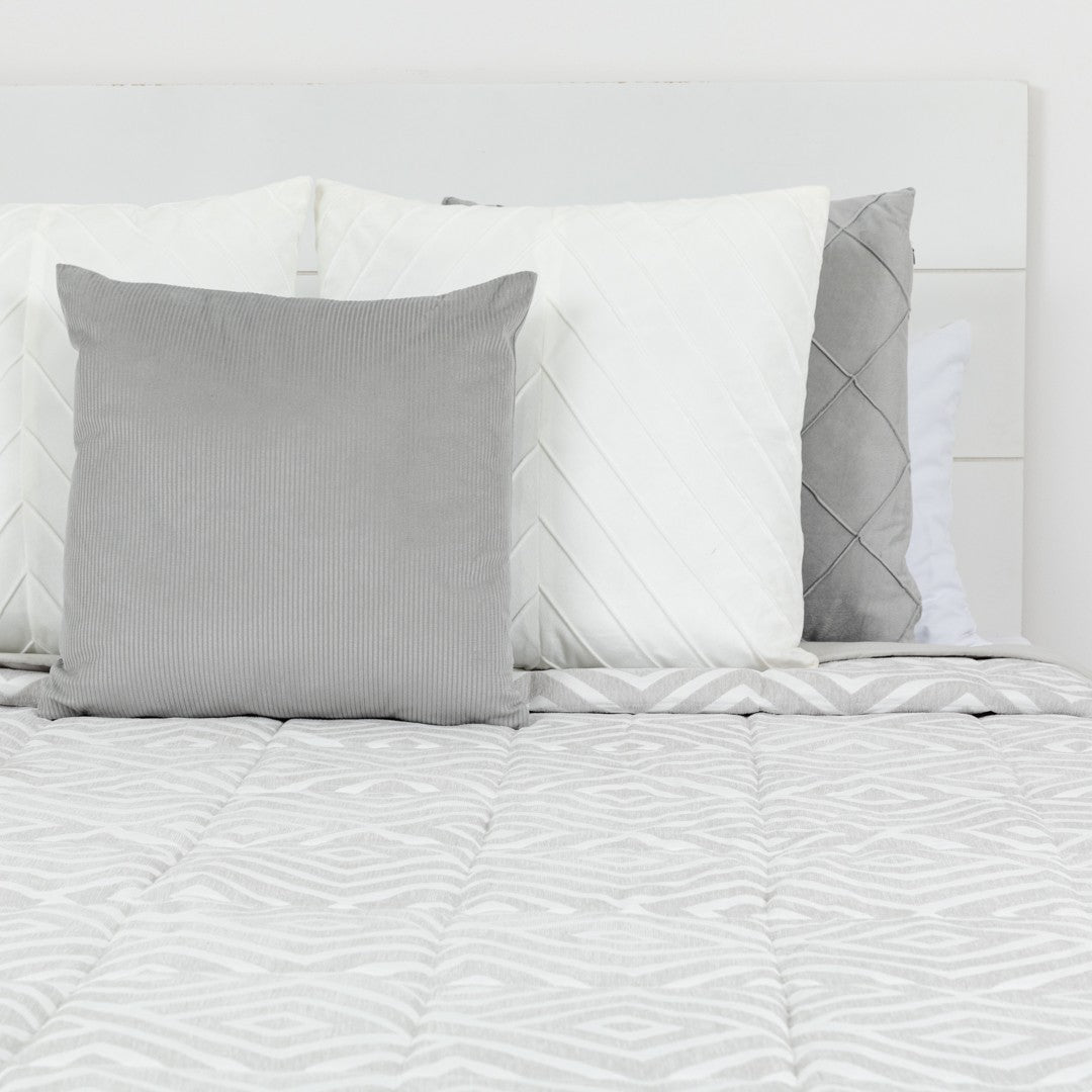 Colcha jacquard chenilla Feria perla - 120 gr