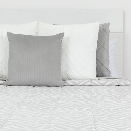 Colcha jacquard chenilla Feria perla - 120 gr