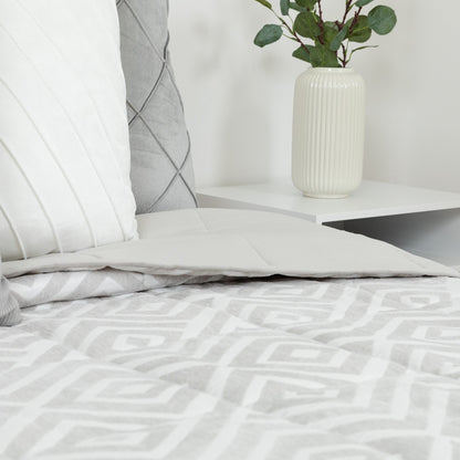 Colcha jacquard chenilla Feria perla - 120 gr