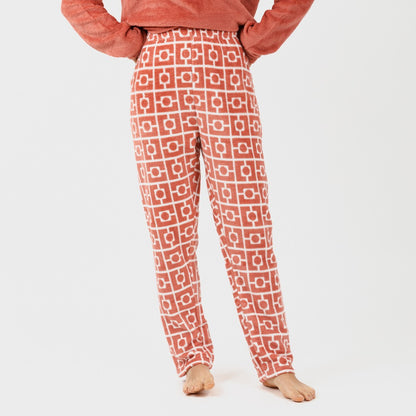 Pijama coral Taormina marsala