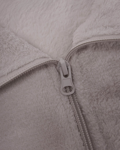 Sudadera coral marrón